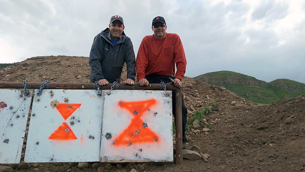 Here's proof that a stock M&P 10 can hit consistently at long ranges even with a pencil barrel and stock ammo.