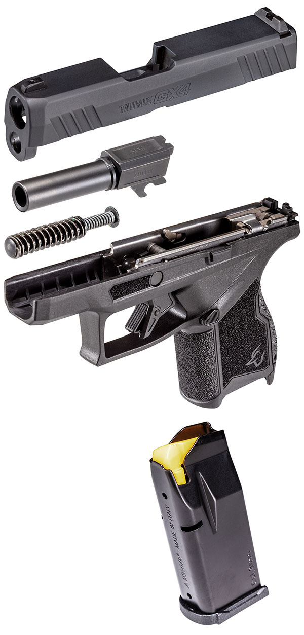 Taurus GX4 apart