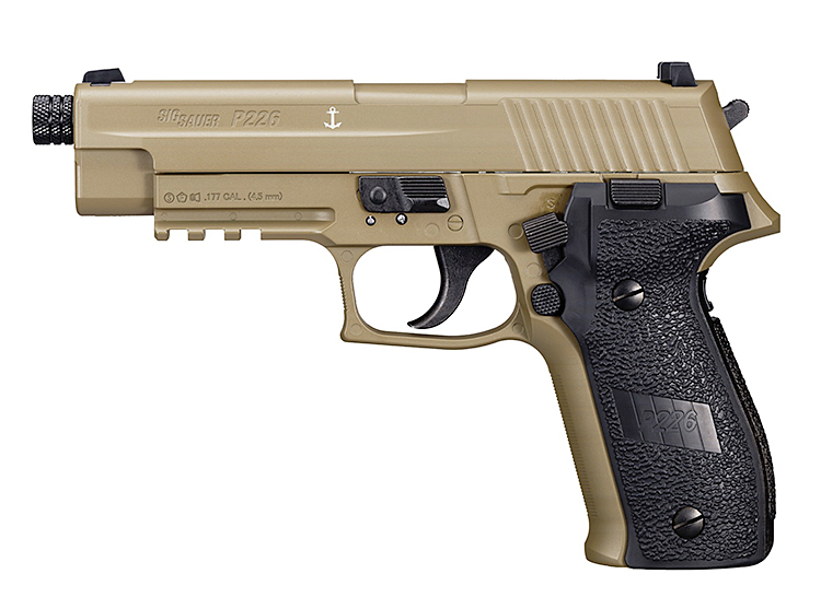 As part of a quiet launch, numerous Sig Sauer displayed numerous air rifle and pistol models at the NRA Annual Meeting.