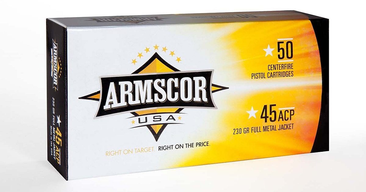Armscor .45 ACP FMJ Ammunition | Tactical Retailer