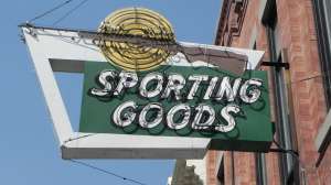 INCOME COUNTS store sign Mark Battersby photo