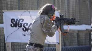 Texas AM cadet in Sig Sauer Relentless Warrior Championship