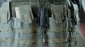 EDC Knives Buck knife on chest holster f4159788da6a13a05c7755e7e3b29890