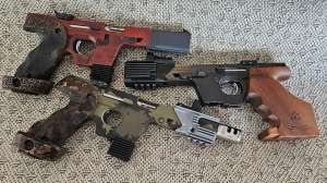 Estate gems like these custom very rare and valuable Walther GSP competitive target pistols can deliver unique statement pieces in retail