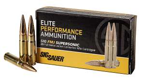 Sig Sauer Elite FMJ Rifle Ammunition