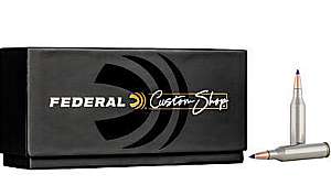 Federal Custom Shop centerfire ammunition 243