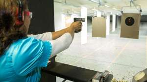 Indoor Shooting Range handgun via NSSF