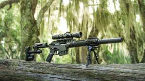 Mc Millan Firearms ALIAS action rifle suppressor