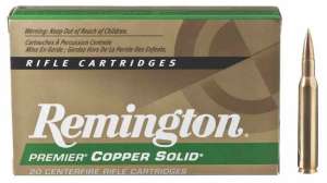 Remington Copper Solid bullets