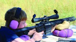 Savage MSR10 Hunter rifle youth shooter photo Jace Bauserman