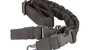 Two or one point bungee slingsteel clipsleeve heavy dutyblack 190104 101146