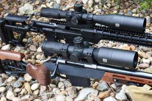 CE Range Report Caracal Tikka A precision pari with different leans but both delivering sub 14 MOA accuracy copy