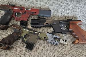 Estate gems like these custom very rare and valuable Walther GSP competitive target pistols can deliver unique statement pieces in retail