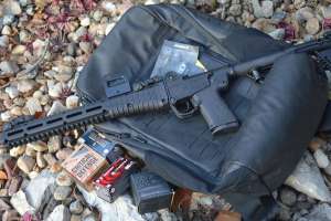 Range Report The 20 round Keltec Sub2000 in 5 7x28 is packable power