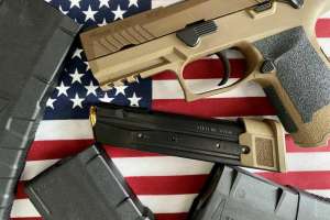 Sig Sauer M18 with magazines American flag photo by Clemons f4159788da6a13a05c7755e7e3b29890 200818 142506