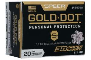 Speer 30 Super Carry