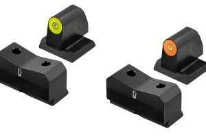 XS Sights Mag Research yellow and orange