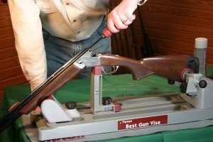 Cleaning up at the register break action gun