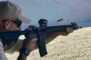 Range AR rifle shooting targets Photo Alan Clemons2