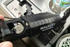 Walkers Silencer Bluetooth hearing protection charging