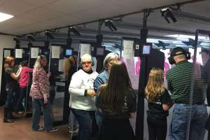 Firearms Indoor Shooting Range women
